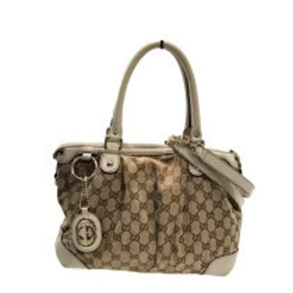 Gucci Sukey handbag brown GG canvas